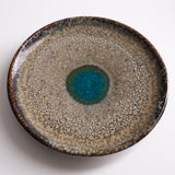 Paulo｜皿 レオパード×ブルー B｜Φ14.5cm × H2cm