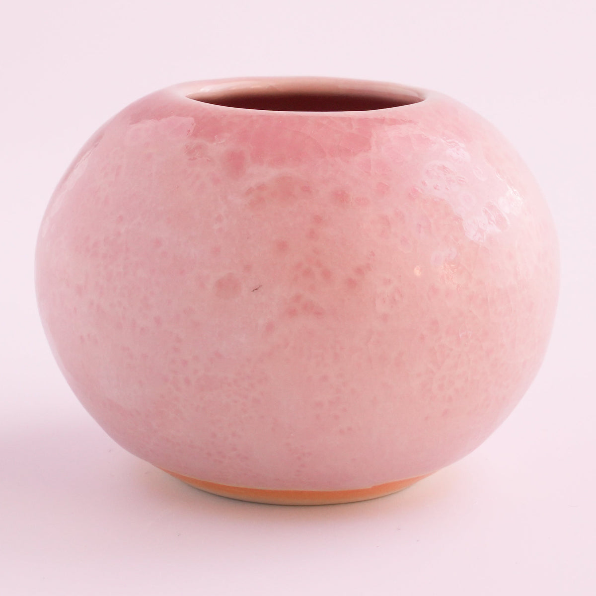 Shiro｜一輪挿し 桜色 A｜Φ8cm × H6cm