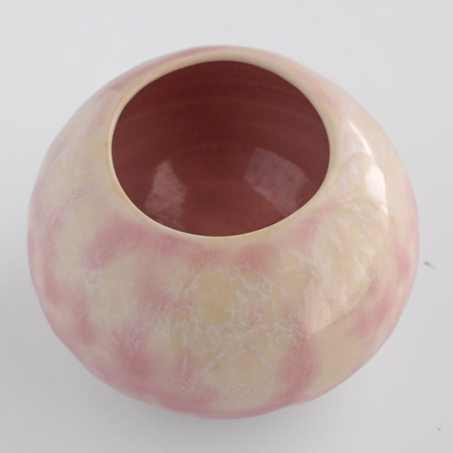 Shiro｜一輪挿し 桜色 C｜Φ8cm × H5.5cm