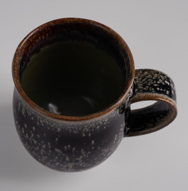 Paulo｜マグカップ 黒色｜Φ8.5cm × H9.5cm