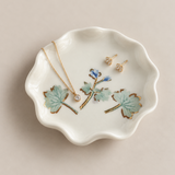 Kat Samaha｜ジュエリーディッシュ│マルバフウロ│24金│7.5cm×8cm